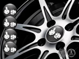 Autocollant bombé édition luxe étiquettes drift voitures